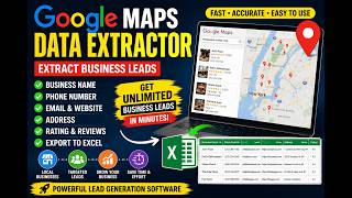 Google Maps Data Extractor Software | Extract Number, Email id, Website |