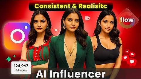 How to Create Consistent AI Influencer (100% FREE Method) | Fooocus ai, Google Flow (VEO 3)
