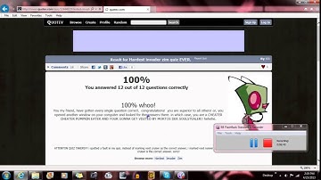 Invader Zim Quiz - WOW...