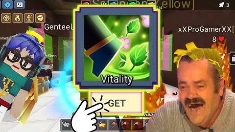 New OP FootPrint in BedWars (Blockman Go)