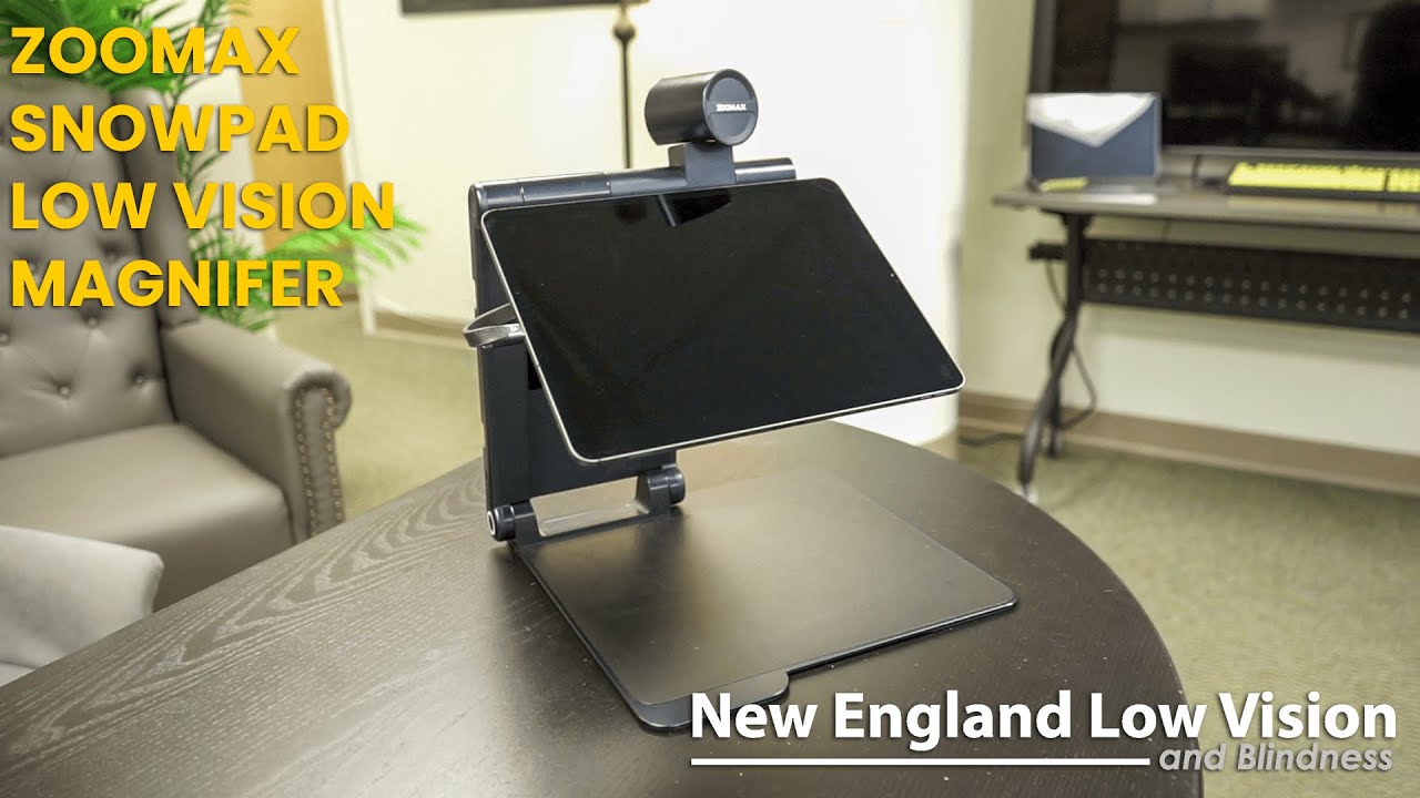 Snow Pad: The Highly Versatile Low Vision Aid from Zoomax - YouTube
