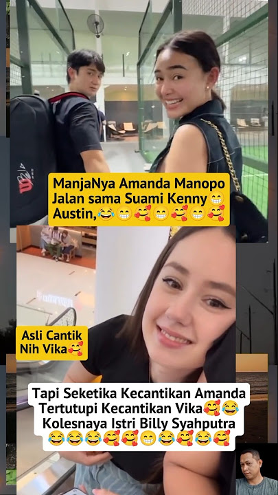 Amanda K3bant!ng Banget Vika Kolesnaya😂#amandamanopo#billysyahputra#vikakolesnaya#kennyaustin#fypage