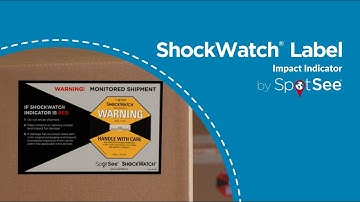 ShockWatch Label Impact Indicator