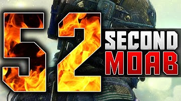 MW3: FAST 52 SECOND MOAB RUSHING! w/ GOLD ACR & MP9
