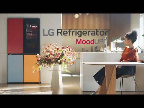 LG at CES 2023 : LG Refrigerator with MoodUP™ | LG