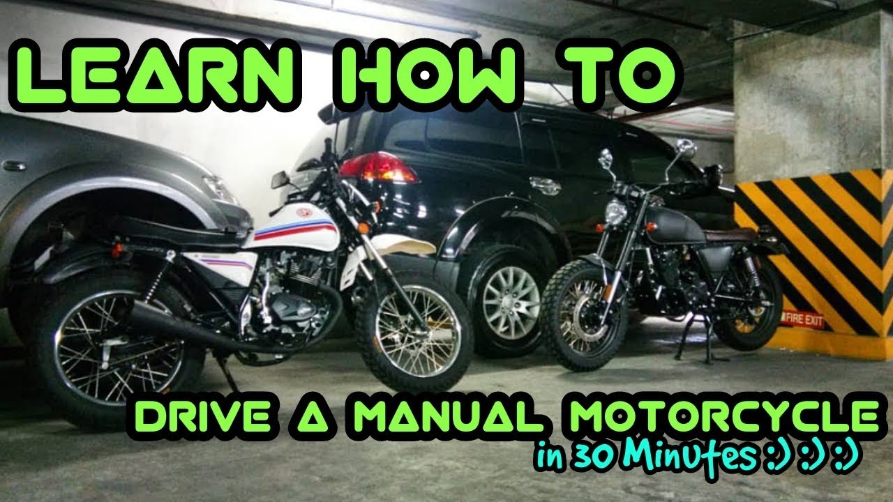 HOW TO DRIVE A MANUAL MOTORCYCLE FOR BEGINNERS | CLASSIC BIKE FOR A