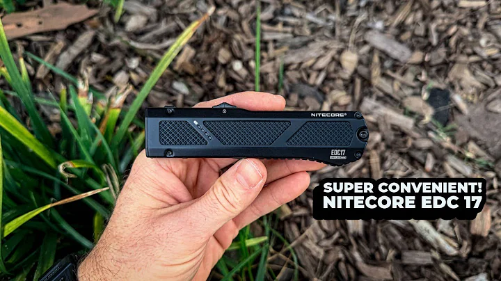 The Nitecore EDC 17 - Super convenient 3-in-1 Flashlight Review  | 4K