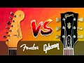 Fender VS Gibson: La VERDADERA BATALLA del ROCK ¿Quién merece el TRONO del ROCK?