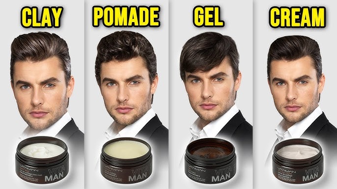 WAX, POMADE, CLAY, OR GEL?  WHATS THE DIFFERENCE? & WHICH ONE IS