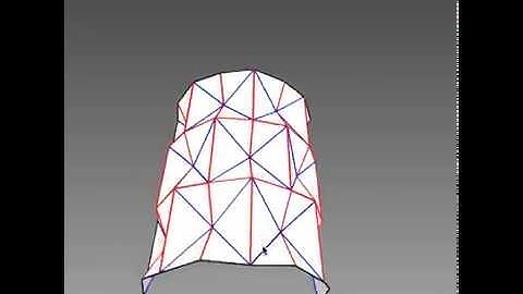 Folding Waterbomb Crease Pattern