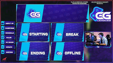 Where to find amazing full twitch overlay packs! #Phsgraphix