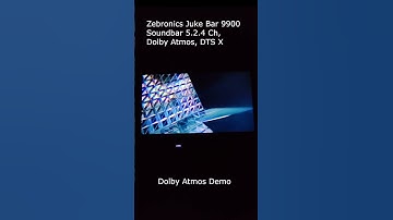 Zebronics 9900 pro Dolby Atmos demo #9900 #zebronics #dolbyatmos #demo #unfold