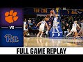 Clemson vs. Pitt Full Game Replay | 2024-25 ACC Women’s Basketball