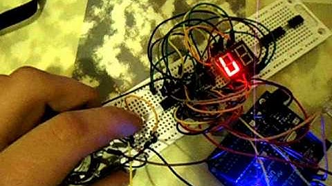 Arduino&7-segment MORE FUN animation