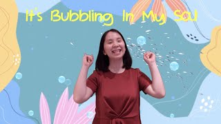 It's Bubbling In My Soul | Action Song | Christian Children Song