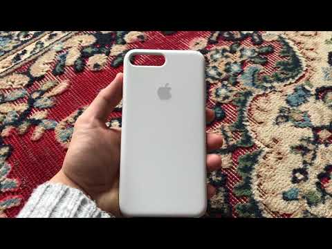 Unboxing Apple iPhone 7 plus Silicone Case White