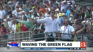 Hemsworth waved the green flag