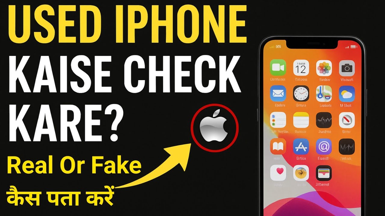 How To Check A Used / Second Hand iPhone Before Buying | Check iPhone's ...