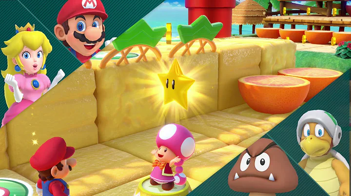 Super Mario Party Partner Party #671 Watermelon Walkabout Hammer Bro & Goomba vs Peach & Mario