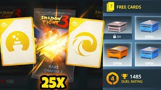 Shadow Fight 3. Epic Chest Opening. Huge Pack Opening. GETTING MORE LEGENDARIES! 😅