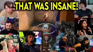 Valorant Streamers Reacts To KC Marteen Insane 1v3 CLUTCH Against APEKS In VCT