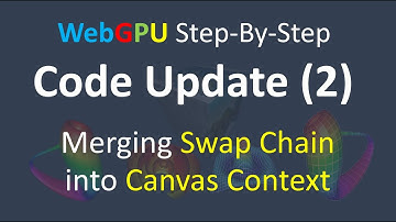 WebGPU: Code Update (2) - Merging Swap Chain into Canvas Context