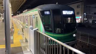 東京メトロ16000系16136F 馬橋駅発車