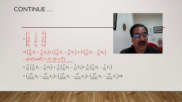 Divergence of a vector point function : Prof.(Dr.)Ravi Kant Mishra