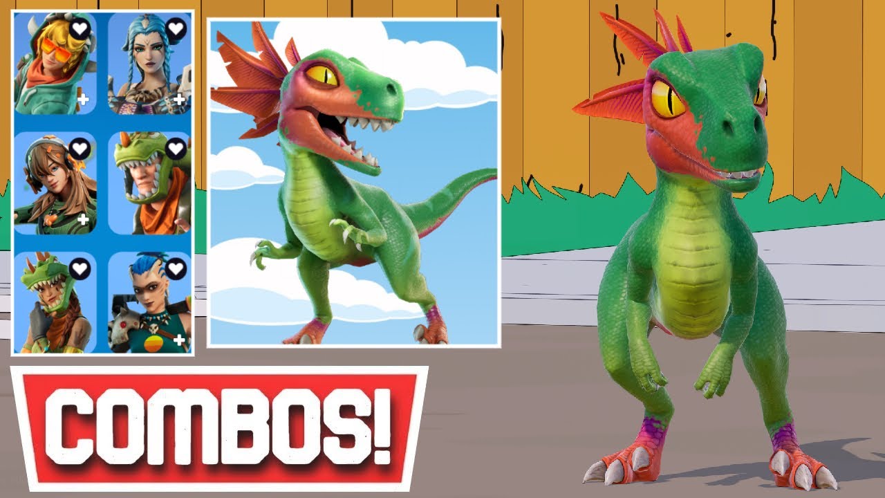 *NEW* BEST LIL' RAPTOR SIDEKICK COMBOS! | Fortnite