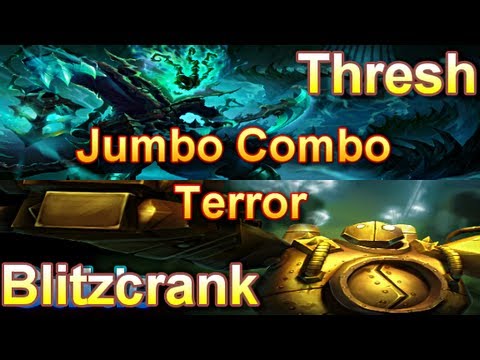 Threshcrank - The Jumbo Combo Terror - League of Legends
