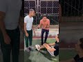 لما تاخد صحبك يلعب معاك كوره