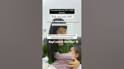 Asi banyak, tapi berat badan bayi susah naik. Kenapa ya? #menyusui #breastfeeding