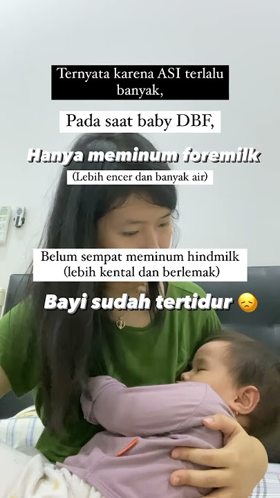 Asi banyak, tapi berat badan bayi susah naik. Kenapa ya? #menyusui #breastfeeding
