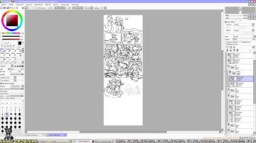 Finishing up Panic!! Mysterious Dungeons! Page 97-98, maybe more