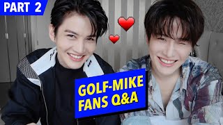 Golf-Mike FANS Q&A (Part 2) เมื่อคุณชายไมค์เต้นท่า Swalla Lisa Blackpink