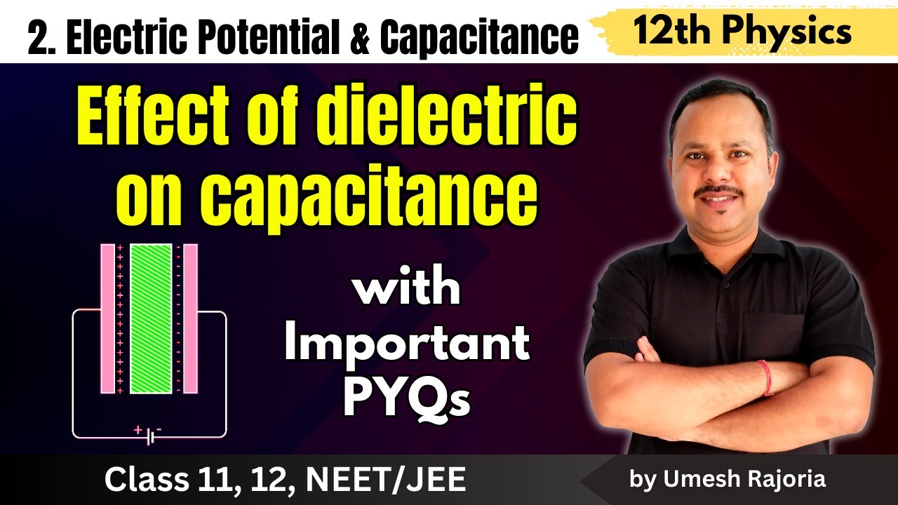 13. Effect of dielectric on capacitance | Electric Potential ...