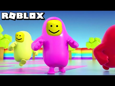 Fall Guys Gratis No Roblox O Jogo E Muito Igual Youtube - foto para jogos de roblox de cinema incrivel