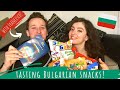Trying BULGARIAN Snacks with an Italian - Snack Surprise UK