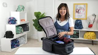 Lug Soft Sided Spinner Wheelie Bag - Porter SE on QVC screenshot 1