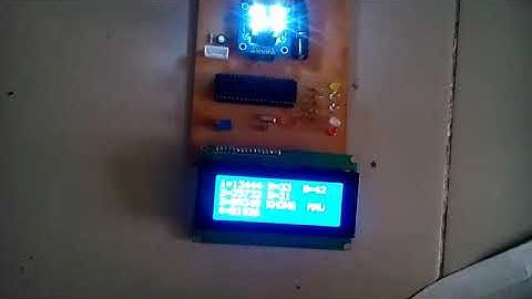 Cảm biến màu tcs3200d Pic16f887 và uno r3