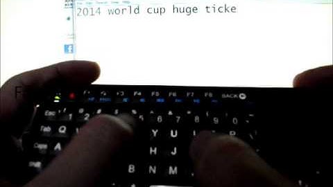 Riitek Rii I6 mini keyboard, touchpad, backlit, learning remote (wireless 2.4Ghz)