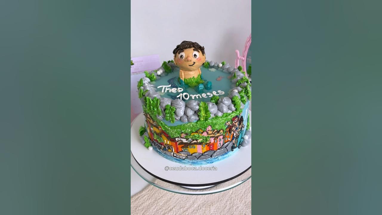 Luca Jelly Cake - Disney Pixar 