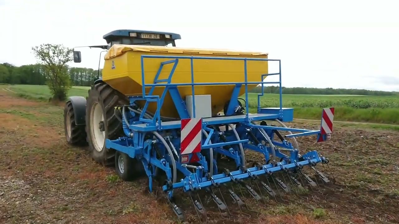 VÄNDRA le semoir de semis direct à dents. La calibration la plus simple du marché !