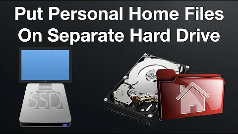 How to Store Your Personal Home Files on a Separate Disk on Linux
