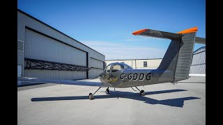 Piper Tomahawk Cockpit Landing at CZBB: Pilot's Perspective