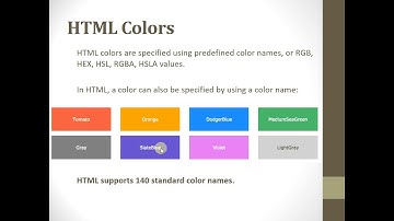 HTML text color background color border color and comments  lecture no 4