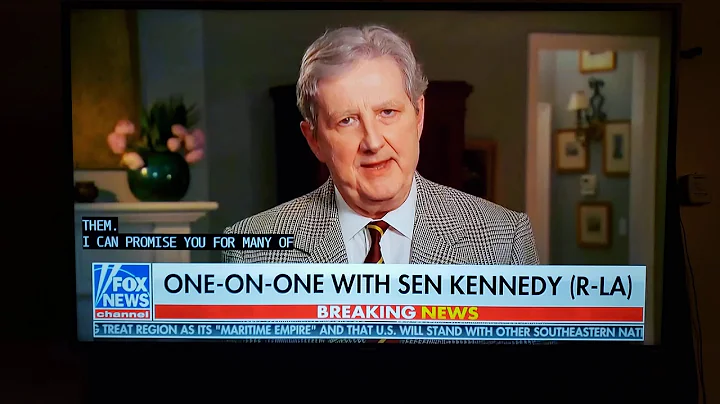 Senator Kennedy "Kiss my Ass" - Fox News Bleeps 7/14/20