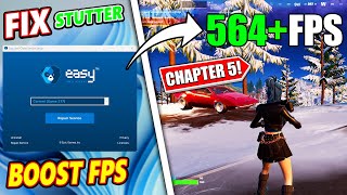 how to fix stutter & boost fps in fortnite chapter 5 season 1! ✔️ (fps boost fortnite chapter 5)