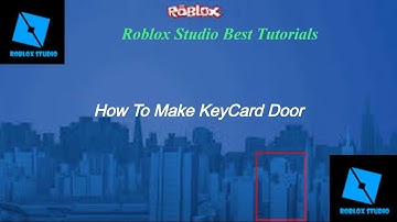 Roblox Studio | How to make Keycard door [ FREE ]