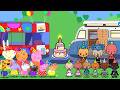 Peppa Pig In Toca Boca 🐷 Party Bus 🚌 | Full Episodes